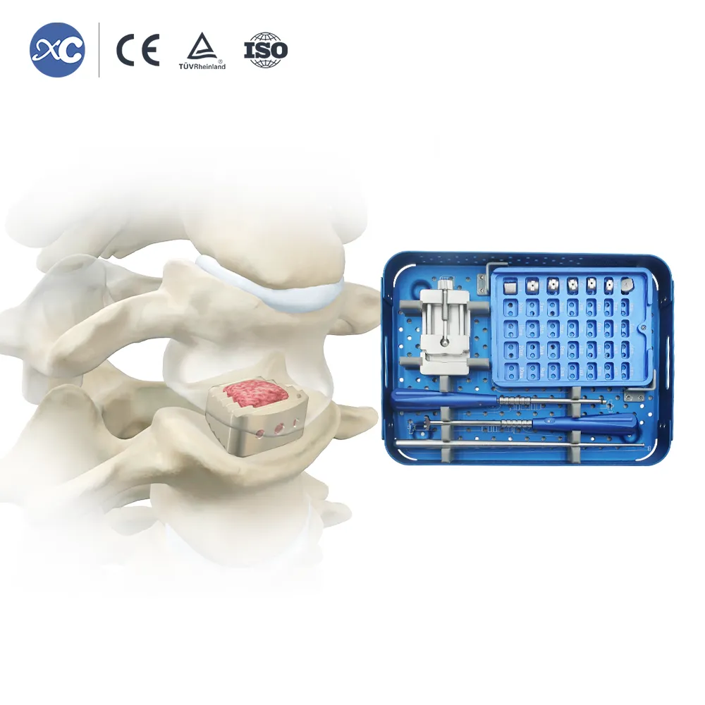 Juego de instrumentos para jaula cervical Peek