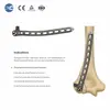 Placa de bloqueo lateral para húmero distal-I