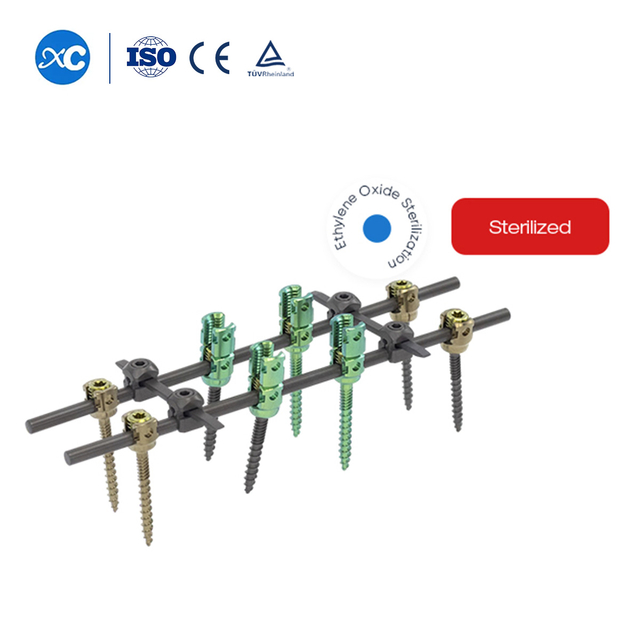 Sistema de tornillos pediculares espinales de 5,5 mm